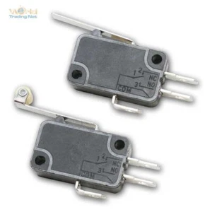 Interruptor de cambio microinterruptor (1x UM) 250VAC/5A 125VDC/5A, p. ej. como interruptor final - Imagen 1 de 8