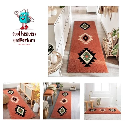 Alfombra de baño boho corredor 24x60 alfombra de baño larga para baño dormitorio pasillo kit... Foto 1 de 4