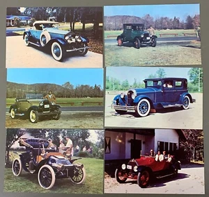 # T4064 AUTO POSTKARTEN SET, 6 VERSCHIEDENE KARTEN - Bild 1 von 2