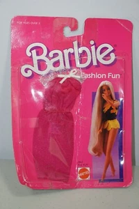 Barbie Fashion Fun Clothing Dress 2863 1986 Mattel (unused, damaged cardback) - Picture 1 of 5