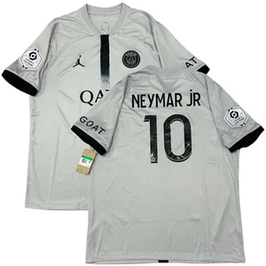 Camiseta visitante 2022/23 PSG #10 Neymar Jr. XL Jordan Paris Saint Germain Kit - Imagen 1 de 21