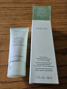 Mary Kay Mint Bliss Energizing Lotion For Feet And Legs