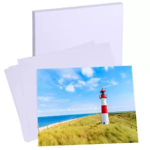 30 Sheets Photo Paper 8"x10" Glossy Paper Photo for Dye Ink Printer 180gsm In... - Picture 1 of 7