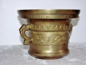 Mörser Bronze Ohne Pestille um 1900 schwere Ausführung - Bild 1 von 5