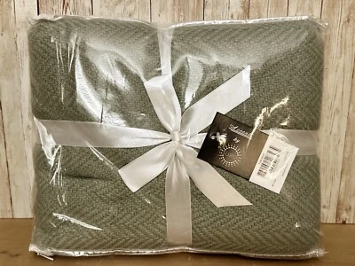 Surya Turner Throw Blanket ~ Medium Gray ~ TUR8407-5060 - Image 1 of 2