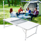 Folding Table Portable Aluminum Alloy Multipurpose Indoor Outdoor Party Camp DS0