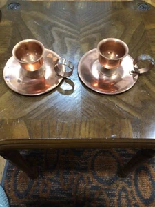 Schönes Paar Kerzenständer Kupfer - Bild 1 von 5