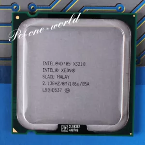 CPU procesador Intel Xeon X3210 X3220 X3230 X3350 X3360 X3370 cuatro núcleos LGA 775 - Imagen 1 de 7