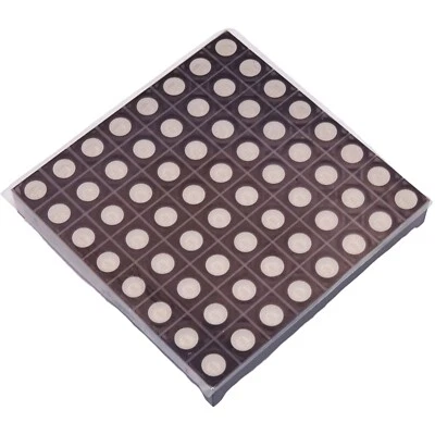 8x8 Dot Matrix LED RGB Display 5mm 60x60mm (2088RGB-5 - common cathode) - Bild 1 von 2