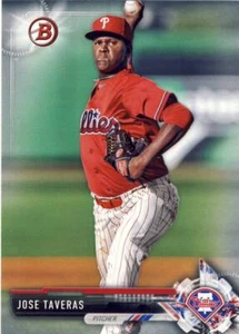 Lot of (10) 2017 Bowman Draft JOSE TAVERAS Rookie Card #BD-73 Phillies - Picture 1 of 1