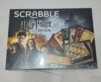 Scrabble Harry Potter Edition Mattel Games New Sealed - Image 1 of 3