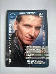 Tarjeta de invasión de Dr. Who Noveno Doctor Monster #003 - Imagen 1 de 3