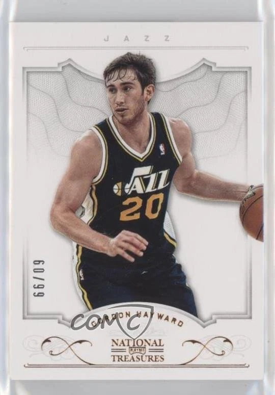 2012-13 Panini National Treasures /99 Gordon Hayward #95 - Image 1 of 2