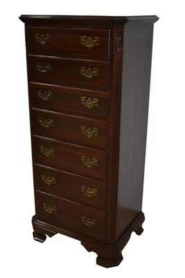 Ethan Allen Georgian Court Lingerie Chest Dresser 7 Drawer Cherry #11-5234 #225 - Image 1 of 4