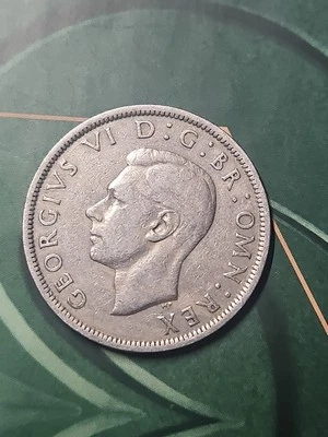 British silver coins foreign coins foreign coins old coins George VI 1950 - Image 1 of 2
