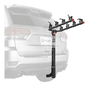 Allen Sports Deluxe 4-Fahrrad Anhängerkupplung montiert Fahrradträger 542RR schwarz - Bild 1 von 4