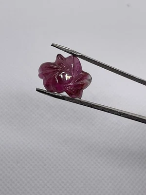 Turmalina Rubelita Tallada 10.65ct 17x14mm ¡Nuevo Stock Antiguo! Foto 1 de 4