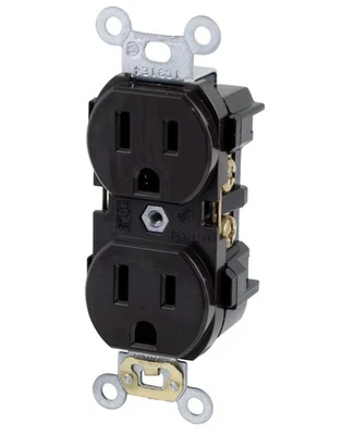 5252, Marinco, 5252RECEPT, 15A 125V DUPLEX - Image 1 of 2