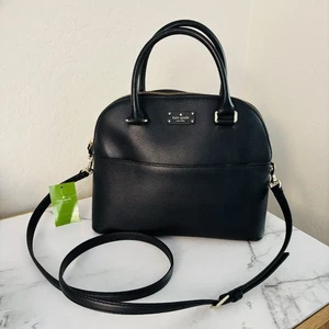 Bolso Bandolera Kate Spade Grove Street Carli Nuevo con Etiquetas Cuero Negro WKRU4192 - Imagen 1 de 10