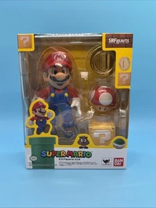 S.H.Figuarts Mario Super Mario Bros. Bandai Action Figure Japan M - Picture 1 of 2