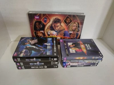 Doctor Who Lot - Complete David Tennant Years + Eccleston Smith (DVD, Blu Ray) - Image 1 of 4