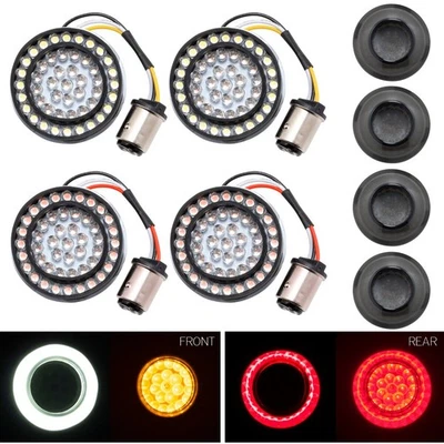 HogWorkz Bullet Style 1157 Halomaker LED señales de giro delanteras y traseras HW307033 Foto 1 de 4