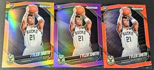 Baloncesto Tyler Smith 2024-25 Panini Prizm negro púrpura/99/225 Rookie RC #243 - Imagen 1 de 2
