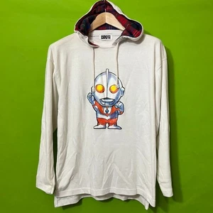 Large 1991 Ultraman Japan 25th anniversary iron on print thin hoodie - Picture 1 of 6