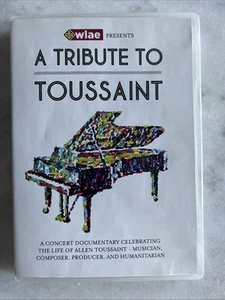 A Tribute To Toussaint DVD WLAE, Dr John, Jimmy Buffett, Cyndi Lauper, Rare OOP - Picture 1 of 3
