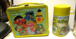1979 Sesame Street Lunch Box w/ Thermos - Picture 1 of 12