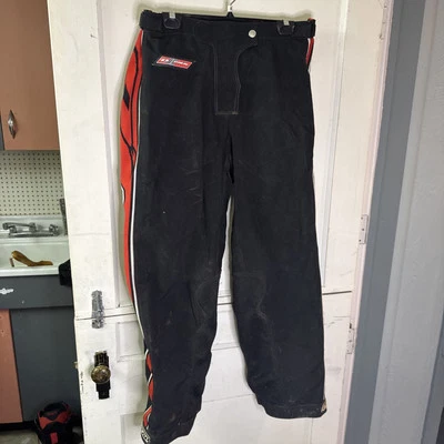 Pantalones de motocross O'neal Racing para hombre talla 34 rojo negro carreras de motocicletas Foto 1 de 4