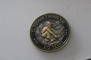 EL Dorado County Sheriff Office Challenge Coin - Picture 1 of 3