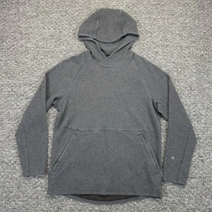 Lululemon At Ease Hoodie Herren Small Textured Double Knit M3BF7S grau - Bild 1 von 14