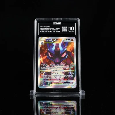 Lucario VSTAR SWSH291 [SWSH: Sword & Shield] Promo - TAG 10 - Holo (TAG = PSA) - Image 1 of 4