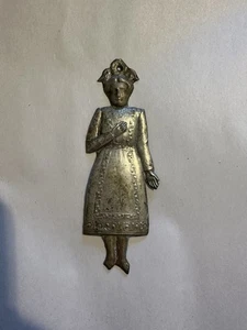 Ex Voto Italian Silver Milagros Woman Wife - Picture 1 of 2