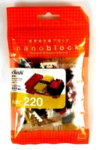 NANOBLOCK SUSHI Micro-Sized Building Blocks NBC-220 NEW 3+ Toy - Picture 1 of 3
