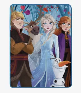 NWT Disney's Frozen 2 Silk Touch Elsa Anna Olaf 50”x 60” Throw - Picture 1 of 3