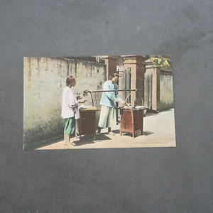 Postkarte Carte Postale Th. E. L. Serie 1008 Chinese Food Peddler Postcard - Picture 1 of 2