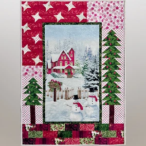 Winty Christmas Area Rug - Christmas Rug, Any Room Rug, Digital Print Rug - Picture 1 of 2