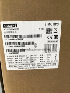 ONE New In Box SIEMENS 1FL6062-1AC61-2LA1 Servo Motor - Afbeelding 1 van 2