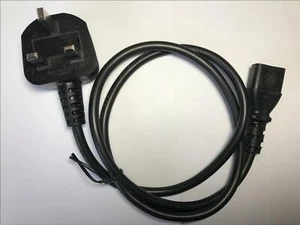 Cable de fuente de alimentación del Reino Unido plomo para TECHNIKA 32-630 32" LCD TV - Imagen 1 de 5