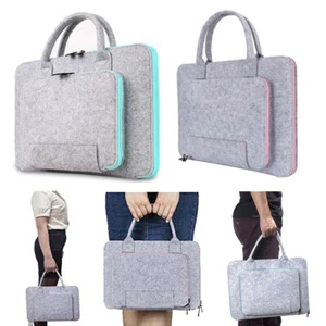Laptoptasche Handtasche Filz Sleeve Hülle für 17" 17.3" Zoll Notebook Case Cover - Bild 1 von 14