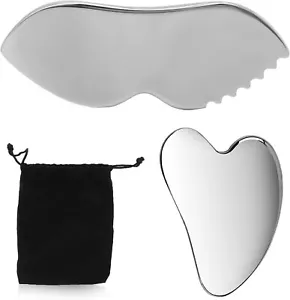 Jade Gua Sha Board Facial Body Massage Chinese Medicine Natural Scraping Tool BA - Picture 1 of 7