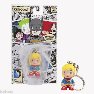 kidrobot DC Universe SuperGirl 1.5" Vinyl Keychain - Picture 1 of 1