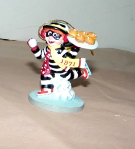 McDonalds "Hamburglar Holiday Mischief " Ornament Commemorative Vintage 1996 - Bild 1 von 4