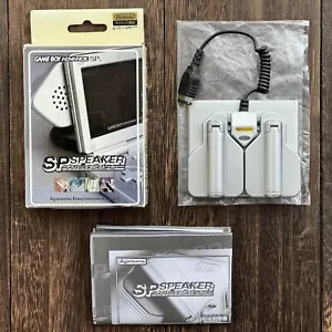 Altoparlante Agatsuma Nintendo GBA Game Boy Advance SP completo di scatola CIB testato JPN - Foto 1 di 15