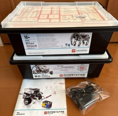 LEGO Mindstorms EV3 45544 Basic Set + 45560 Lego Mindstorms EV3 *USED*JAPAN - Image 1 of 4