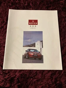 Rover 600 Brochure 1993 - UK Issue - Large Format, No. 4461  inc 623 GSi - Picture 1 of 2