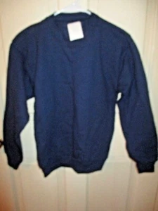 851B2 Hanes Youth Comfort Blend ECO Smart Tagless Sweatshirt Large Navy - Picture 1 of 2