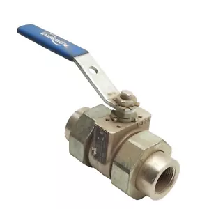 McCanna/Marpac 1 SS E790 12TTP Butt-Weld SS Kugelhahn, 1 Zoll B16.24, 2500CWP - Bild 1 von 7